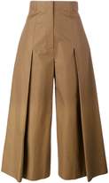 Thumbnail for your product : Fendi pleated wide-leg trousers