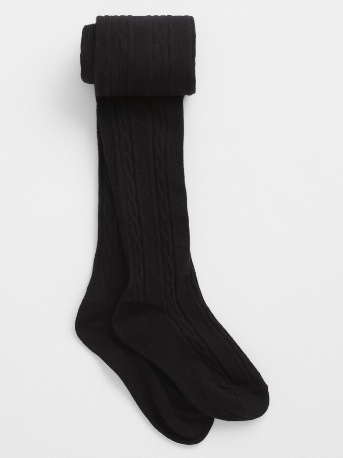 Gap Factory Kids CableKnit Tights ShopStyle Girls' Accessories