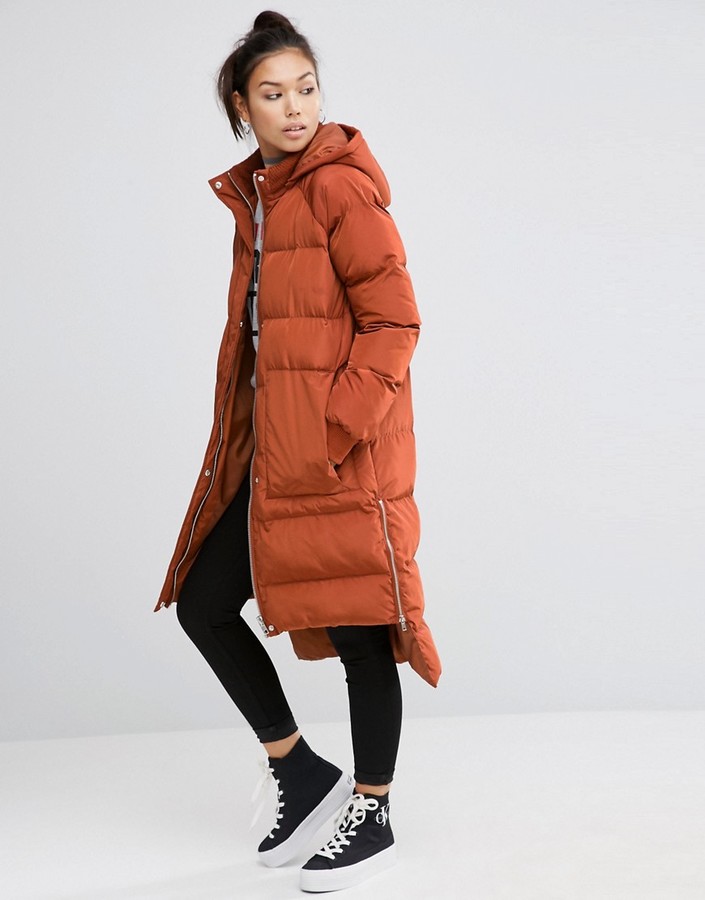 ASOS – Steppmantel mit Stufensaum - ShopStyle Coats