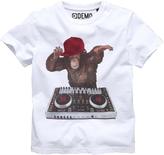 Thumbnail for your product : Demo Boys Monkey DJ Printed T-shirt