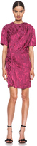 Thumbnail for your product : Isabel Marant Yann Viscose-Blend Dress in Raspberry