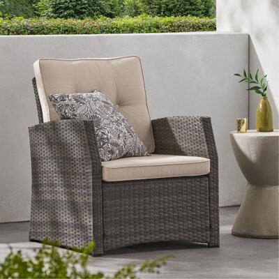 Dakota Fields Comfortable Single Sofa For Outdoor Relaxation