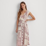 Thumbnail for your product : Lauren Ralph Lauren Ralph Lauren Bandanna-Print Crepe Midi Dress