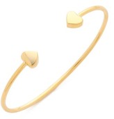 Thumbnail for your product : Sarah Chloe Lily Heart Bangle Bracelet