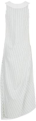 Victoria Beckham Striped Midi Dress