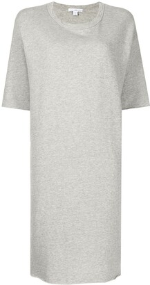 James Perse drop-shoulder T-shirt dress