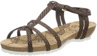 Panama Jack Women's Dori Snake Open Toe Sandals