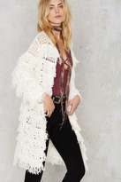 Thumbnail for your product : Line and Dot Line & Dot Marie Fringe Cardigan