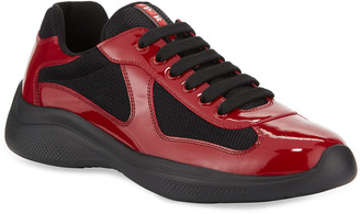 prada shoes patent leather