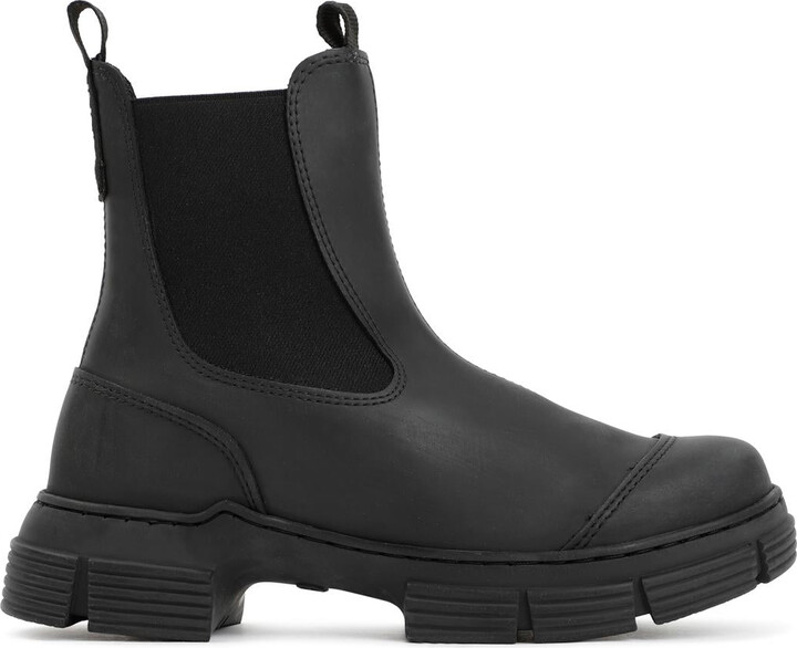 Ganni Recycled Rubber City Boot Shoes ShopStyle