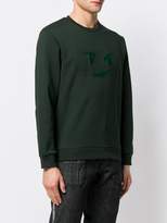 Thumbnail for your product : Emporio Armani printed smiley jumper