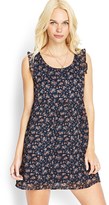 Thumbnail for your product : Forever 21 Ruffled Floral Smock Dress