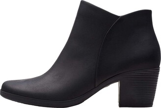 clarks zip ankle boots
