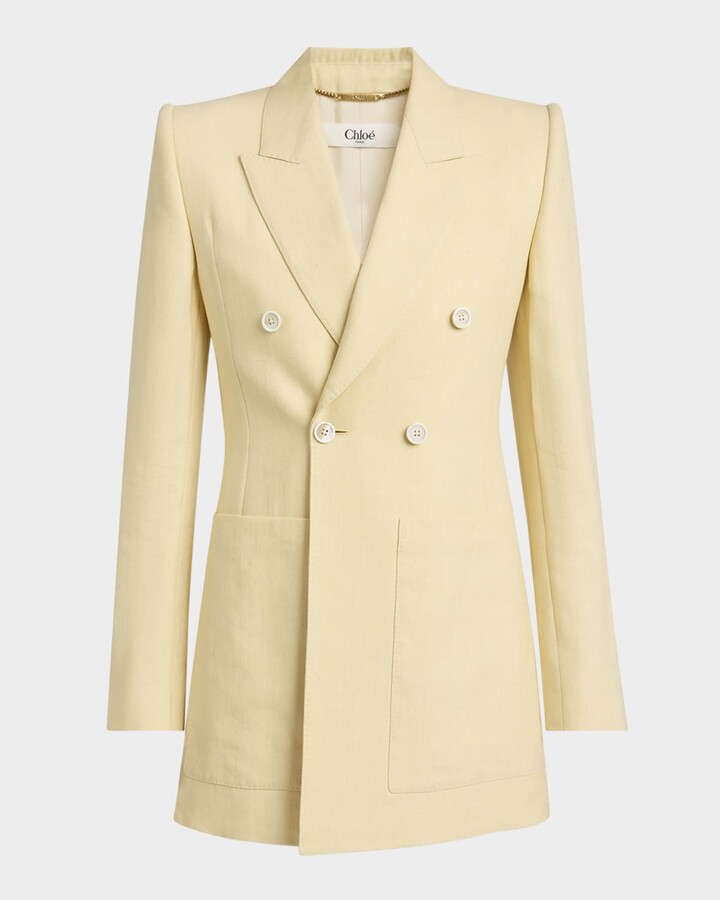 Chloé Double-Breasted Tailored Jacket