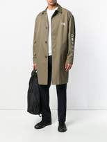 Thumbnail for your product : Lanvin oversized rear print trench coat