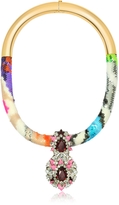 Thumbnail for your product : Shourouk Zulu Multicolor Crystals and Sequins Necklace