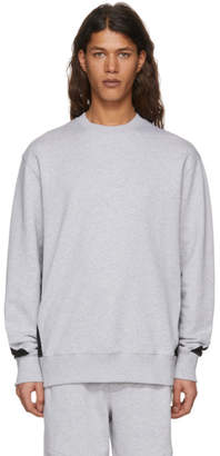 Versus Grey Logo Band Sweatshirt