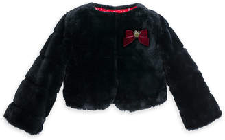 Disney Minnie Mouse Deluxe Faux Fur Jacket for Girls