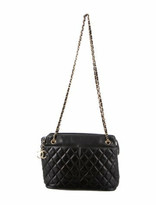 Thumbnail for your product : Chanel Vintage Quilted Lambskin Shopper gold