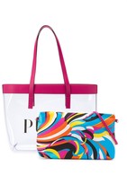 Thumbnail for your product : Emilio Pucci Junior Clear Logo Shoulder Bag