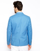 Thumbnail for your product : ASOS Slim Fit Blazer In Washed Cotton