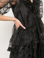 Thumbnail for your product : Simone Rocha Floral Lace Midi Dress