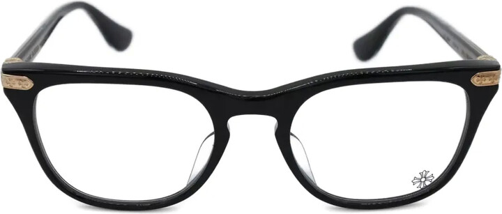 Chrome Hearts Weirdo - Black / Dark Tortoise Sunglasses