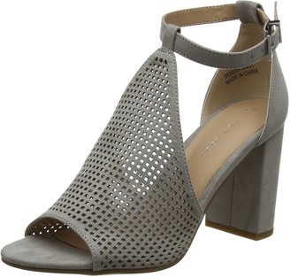 New Look Women's Violeta Ankle Strap Heels (Mid Grey 4) 4 UK (37 EU)