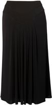 Thumbnail for your product : House of Fraser Chesca Piping trim jersey skirt with tuck detailing