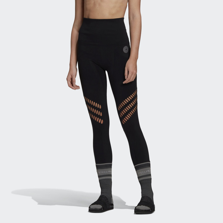 adidas by Stella McCartney TRUESTRENGTH Warp Knit Yoga Tights - ShopStyle  Hosiery