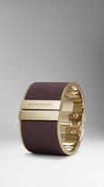 Thumbnail for your product : Burberry Textured Lizard Cuff