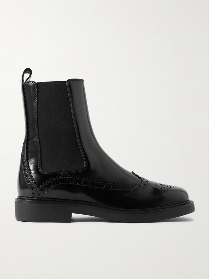 Tod's - Leather Chelsea Boots - Black