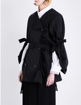 Thumbnail for your product : Simone Rocha Double-breasted woven jacket