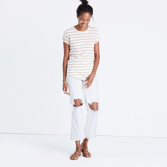 Madewell Whisper Cotton Crewneck Tee in Andy Stripe