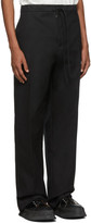 Thumbnail for your product : Jil Sanderand Black Wide-Leg Casual Trousers