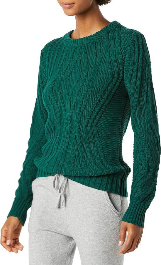 Amazon Essentials Women's Green Sweaters | ShopStyle