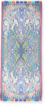 Thumbnail for your product : Etro Blurred Paisley Silk Chiffon Scarf, Rose