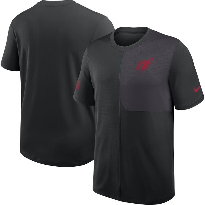 Men's Nike Black Arizona Cardinals Sideline UV Performance Coach Shirt