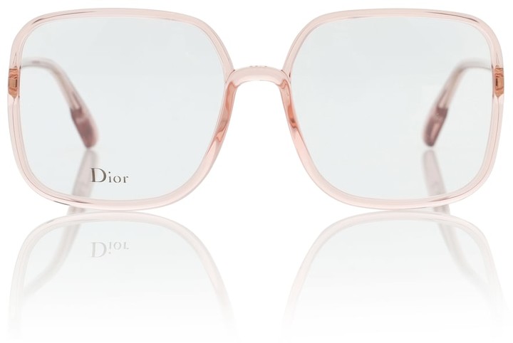 dior square glasses