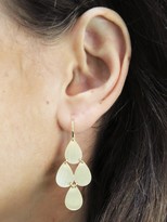 Thumbnail for your product : Irene Neuwirth Signature Small Teardrop Chandelier Earrings - Yellow Gold