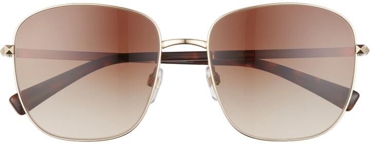 57mm studded sunglasses valentino