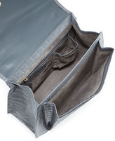 Thumbnail for your product : Nancy Gonzalez Crocodile Large Structured Top-Handle Bag