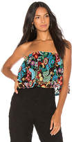 Thumbnail for your product : Jens Pirate Booty Tropical Forest Tecual Tube Top