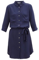 Thumbnail for your product : Heidi Klein Core Belted Shirt Dress - Navy