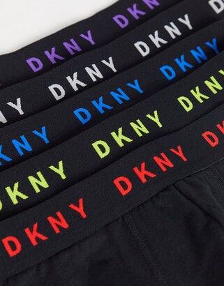DKNY 5 pack boxers in black - ShopStyle