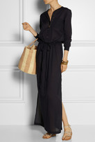 Thumbnail for your product : Theory Beach cotton-voile maxi dress