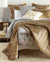 Thumbnail for your product : Haute House Silver Tufted Queen Bed