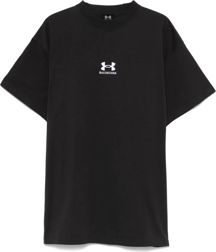 Balenciaga x Under Armour® logo-embroidered T-shirt