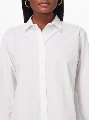 Totême Point-collar Cotton-poplin Shirt
