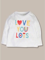 Thumbnail for your product : M&Co Love you lots tee (tiny baby-18mths)